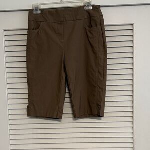 Tribal Women's Tan Bermudas